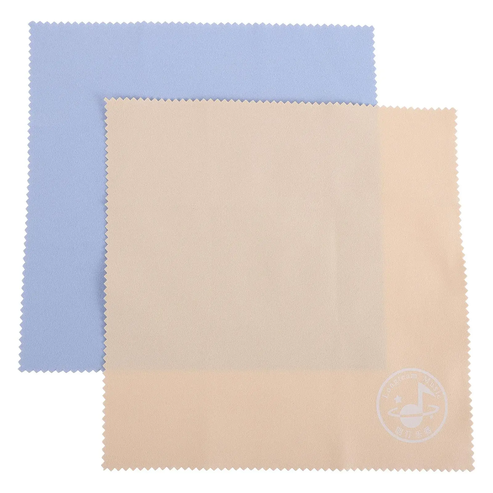 

2 Pcs Instrument Piano Cleaner Polish Cloth Guitar Cleaning Cloths Cello Accessories Flute Polishing
