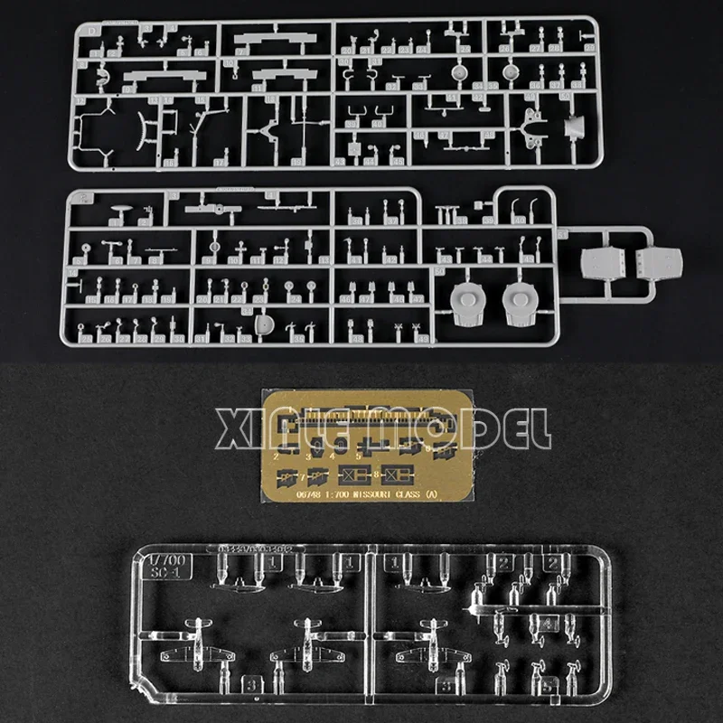 Trumpeter 06748 USS Missouri BB-63 1/700 Military Assembled Scale Model Kit DIY Toy,for Collection Birthday Gift