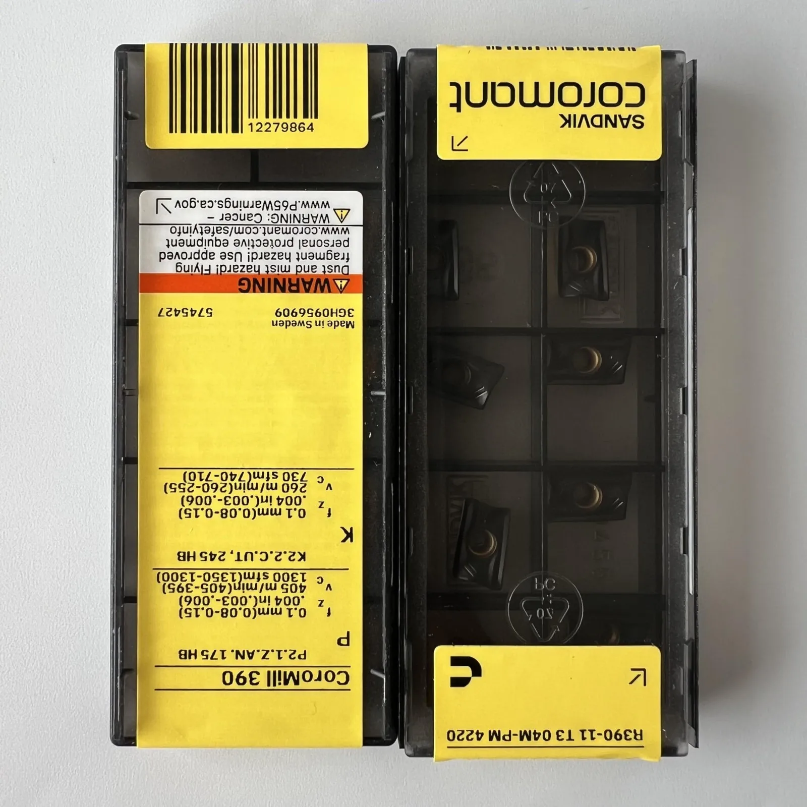 SANDVIK / R390-11T304M-PM 4220 / Original schwedische Hartlegierungsklinge 10 Stk