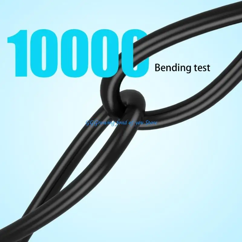 

H9EB PD100W Charging Cable Type C To 3Pin Adapter with Square Port Connector