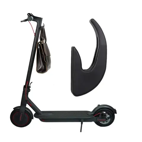 Ninebot F20/25 헬멧 듀얼 클로 후크 가방 그립 보관 홀더 랙 Xiaomi M365/1S/Pro PRO2 용 전기 스쿠터 프론트 행거