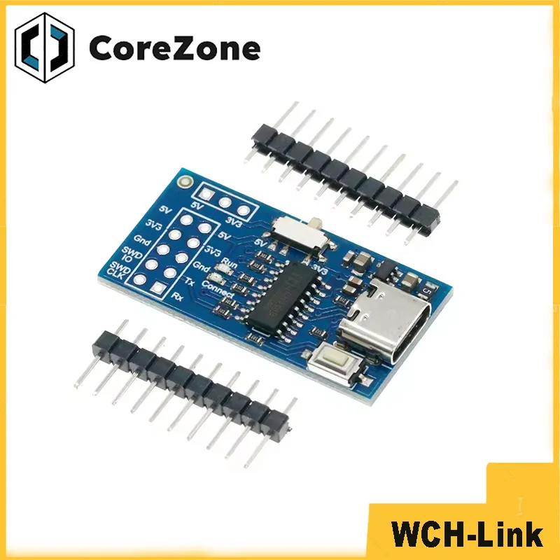 Omnidirectional marching group WCH-Link download debugger Qinheng RISC-V framework MCU debugger SWD interface