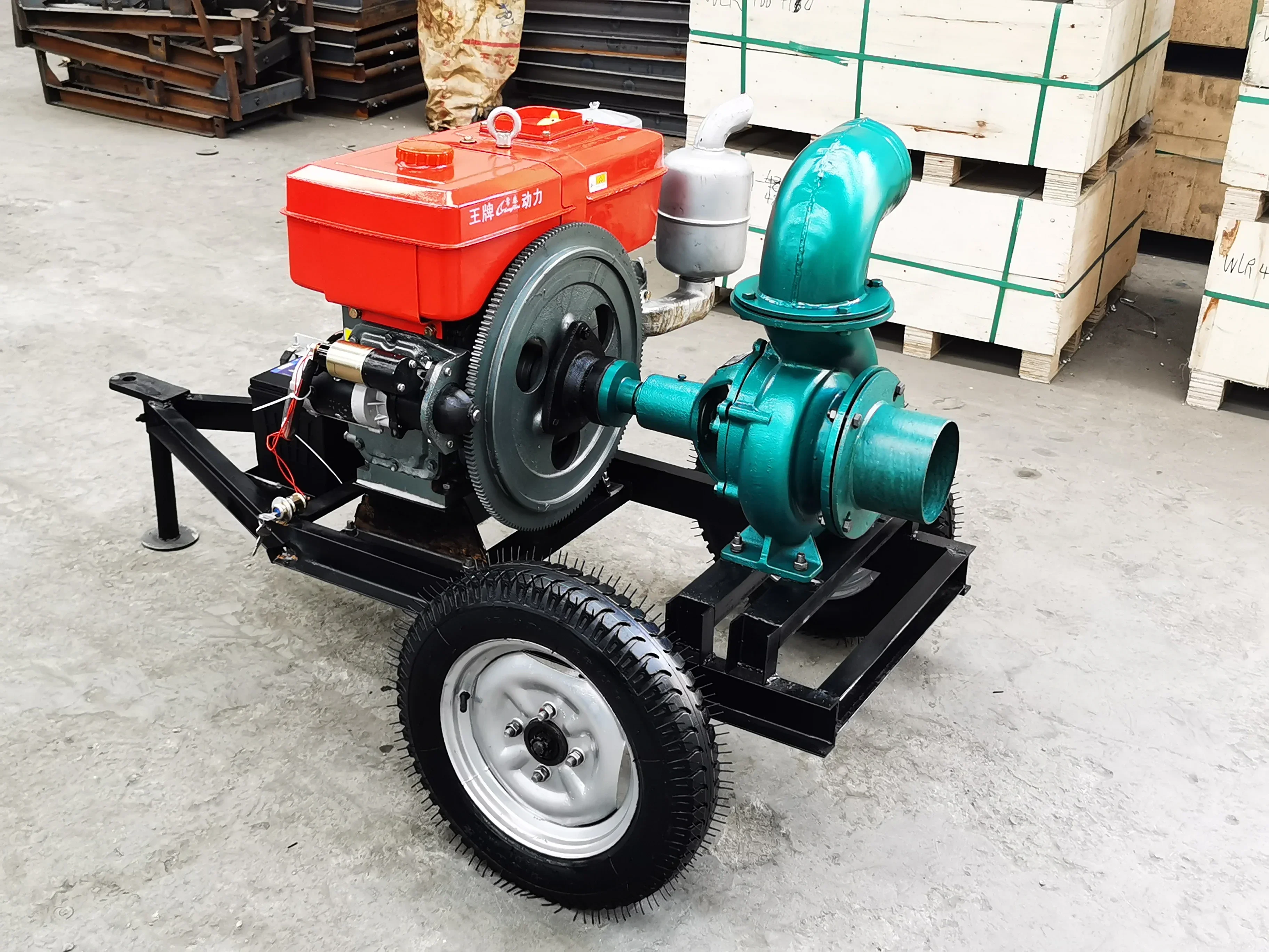 diesel high flow agricultural irrigation pump 6 inch