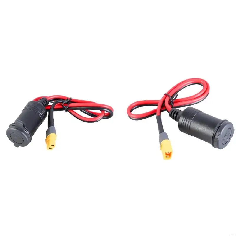 28TE XT60 Connectors Extension Cable XT60 Male/Female to Car Charging Adapter Replace