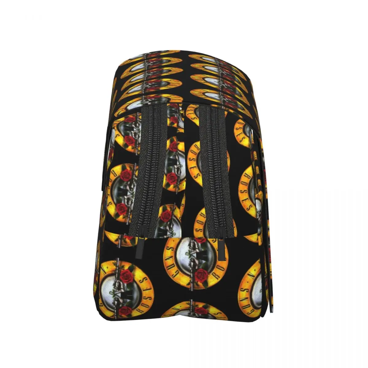 Guns N Rose Heavy Metal Steampunk Music Pencil Cases Pen Holder Hard Shell Large Storage Pen Box Pencil Bag for Boy Girl School
