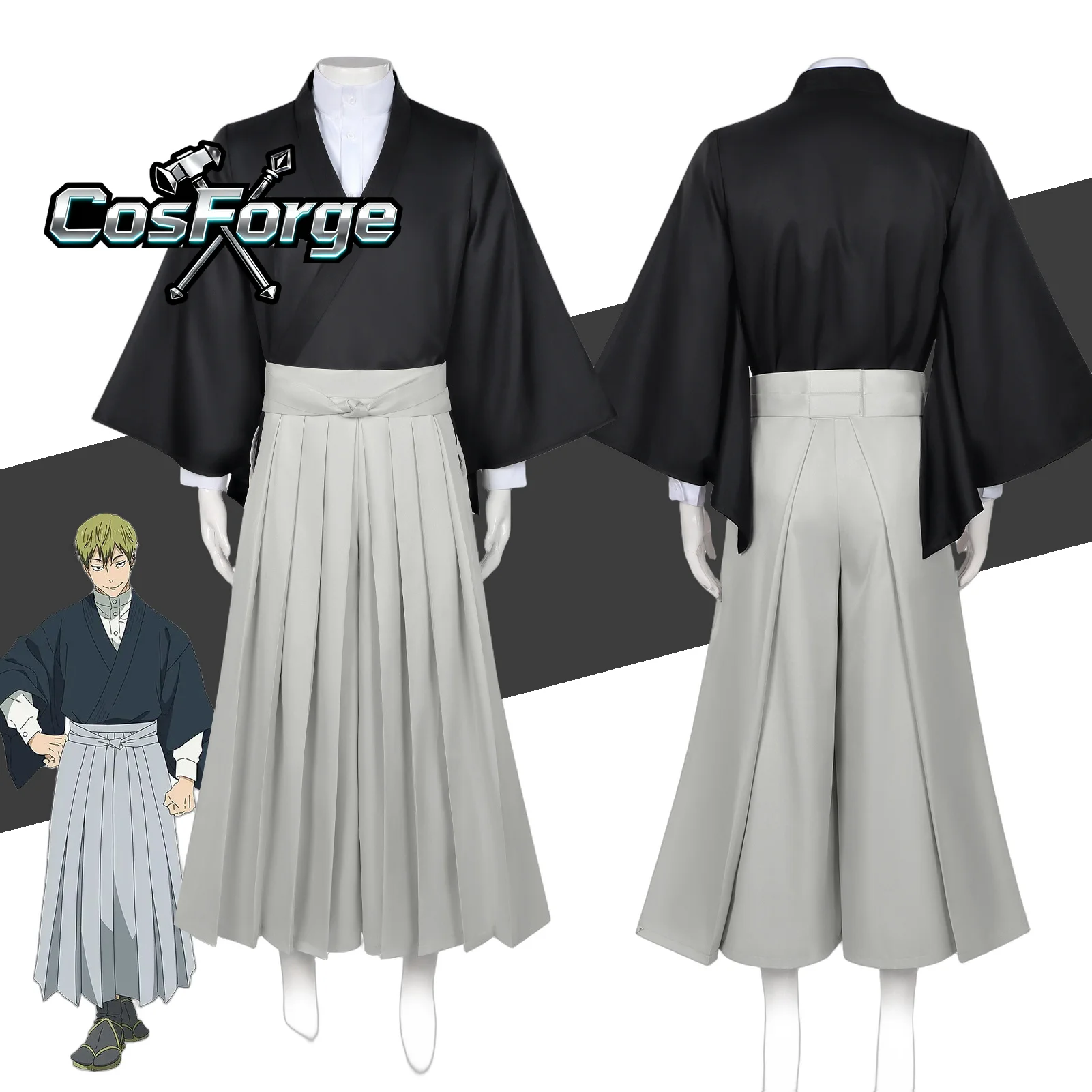 

Naoya Cosplay - Kimono Uniform Coat Pants Men Halloween Adult Fantasia Party Outfits