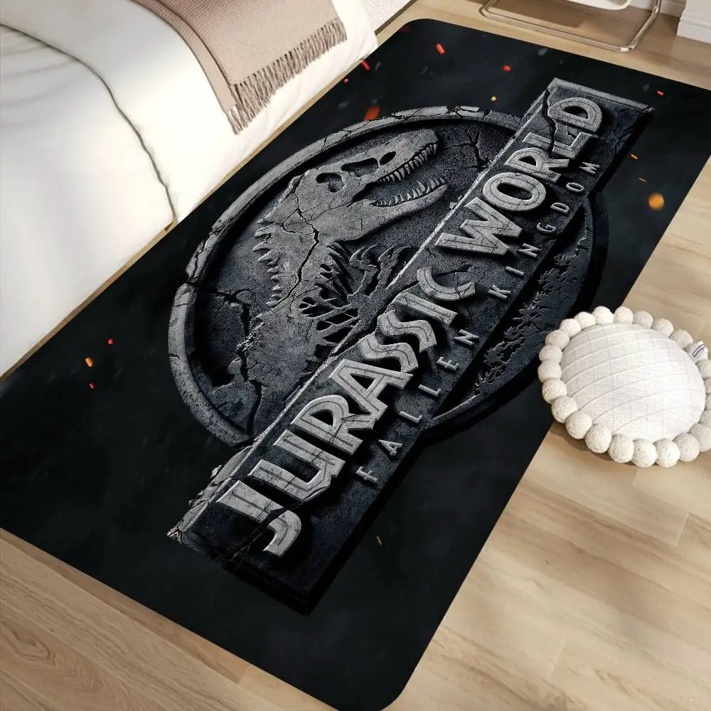 ديناصور الكرتون الحديقة الجوراسية المدخل السجاد الرجعية متعددة الاختيار غرفة المعيشة المطبخ البساط عدم الانزلاق ترحيب البساط #2