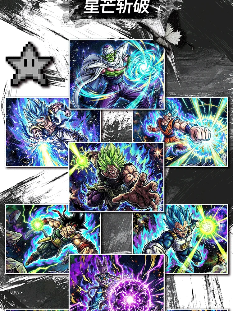 2026 Dragon Ball Z Rip Cards Hot Blood Rebirth Collectible Cards Whole Case Wholesale Anime Game Cards Bulk Sale