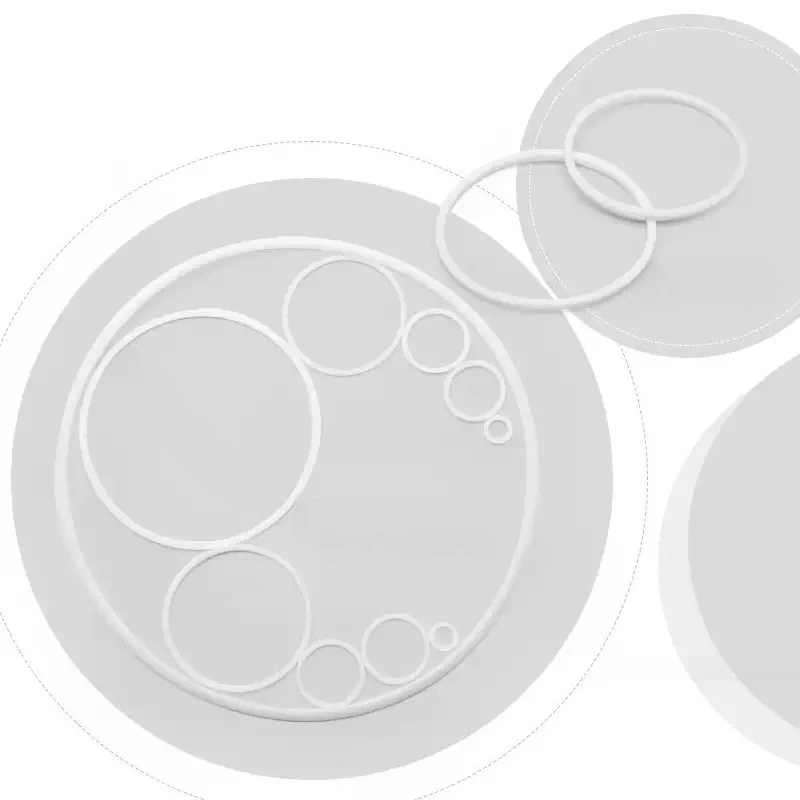 Optical Lenses Teflon Washers Spacers Lenses Reflectors PTFE Specialized Washers Wear-Resistant Self-Lubricating