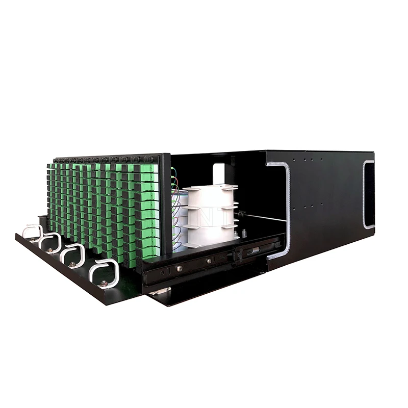 

KEXINT High Quality FTTH 72 Core PLC Splitter Fiber Optic Equipment Fiber Optic Patch Panel