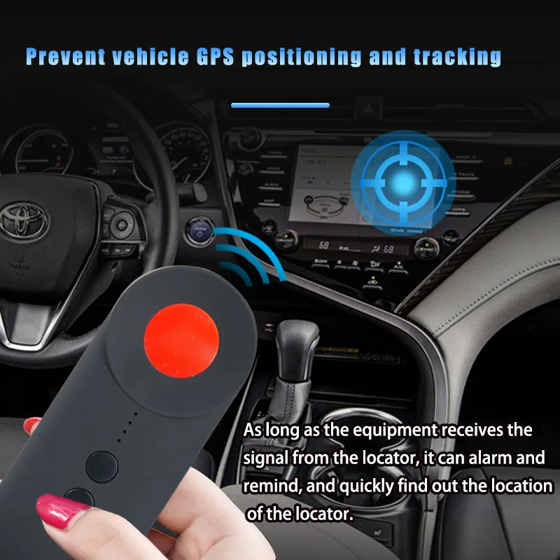 Anti Tracking Eavesdropping Stealing Anti Candid Hidden Camera Detector Pinhole Camera Infrared Camera Prevent Car GPS Track GD3