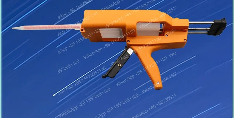 10PCSabgluegun 400ML1:1 two-component manual glue gun double-liquid glue gun beauty sealant tile caulking glue gun  bottle