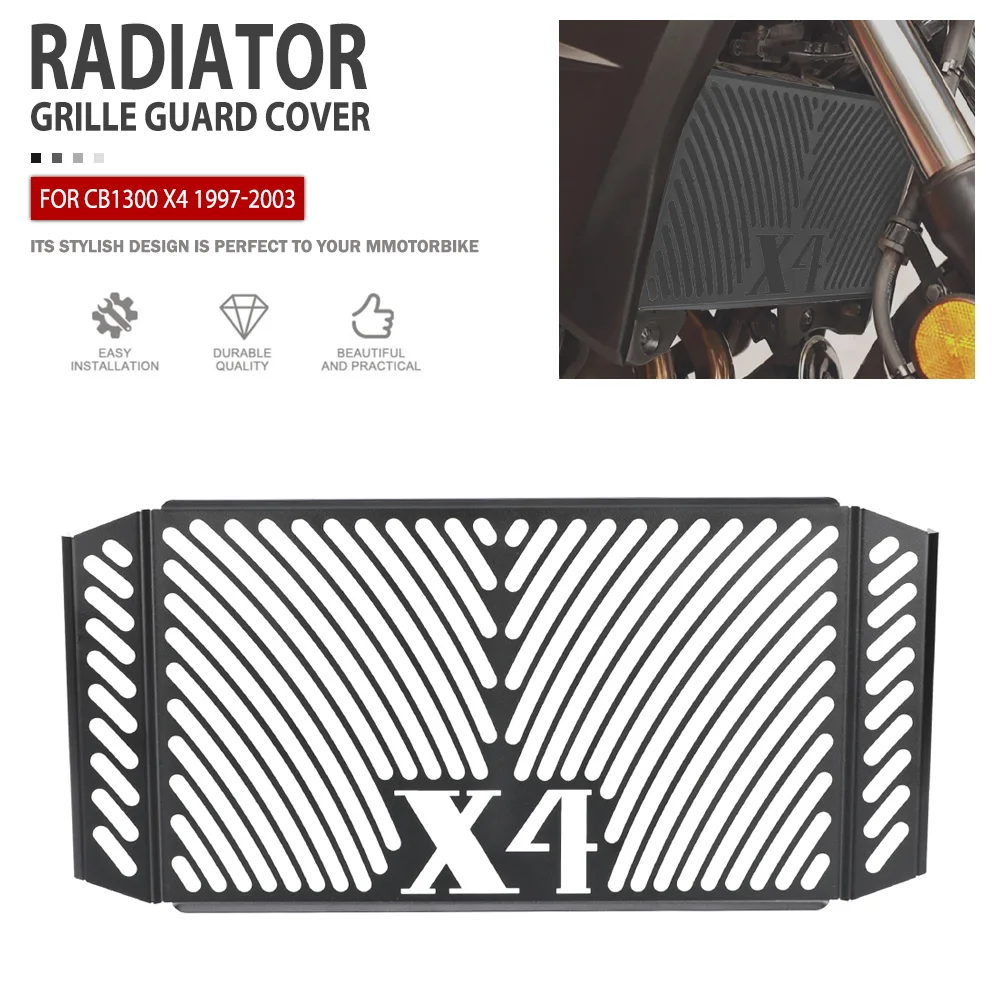 

Radiator Guard For Honda CB1300 X4 1997 1998 1999 2000 2001 2002 2003 Motorcycle Radiator Grille Cover Protector Accessories