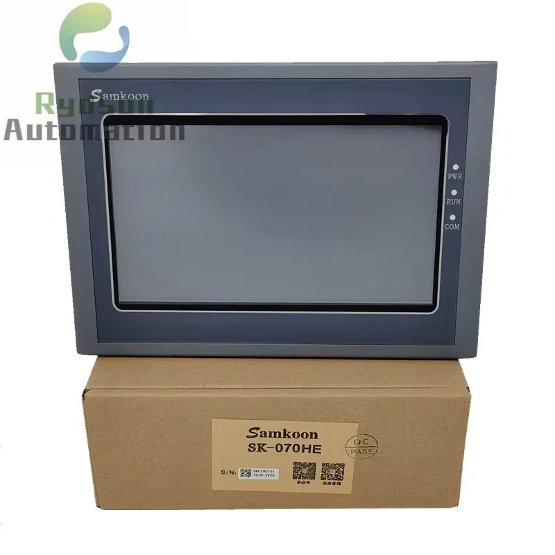 SK-070FE SK-070FS SK-070MS SK-070GS SK-070HE SK-070HS Samkoon 7 polegadas HMI Touch Screen COM1/COM2: RS232 422 485