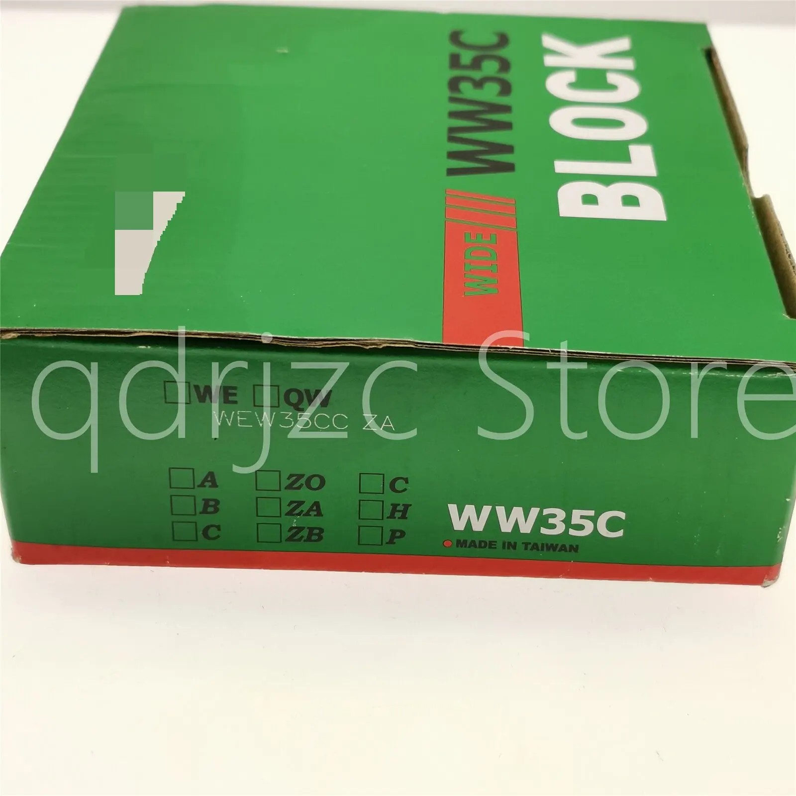silver slider WEW35CC ZA WE35 wide-width ball linear guide bearing robot