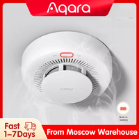 AQARA Smart Smoke Detector Sensor Zigbee 3.0 Fire Alarm Monitor Sound Alert Home Security APP Work with Xiaomi Mi home Homek APP