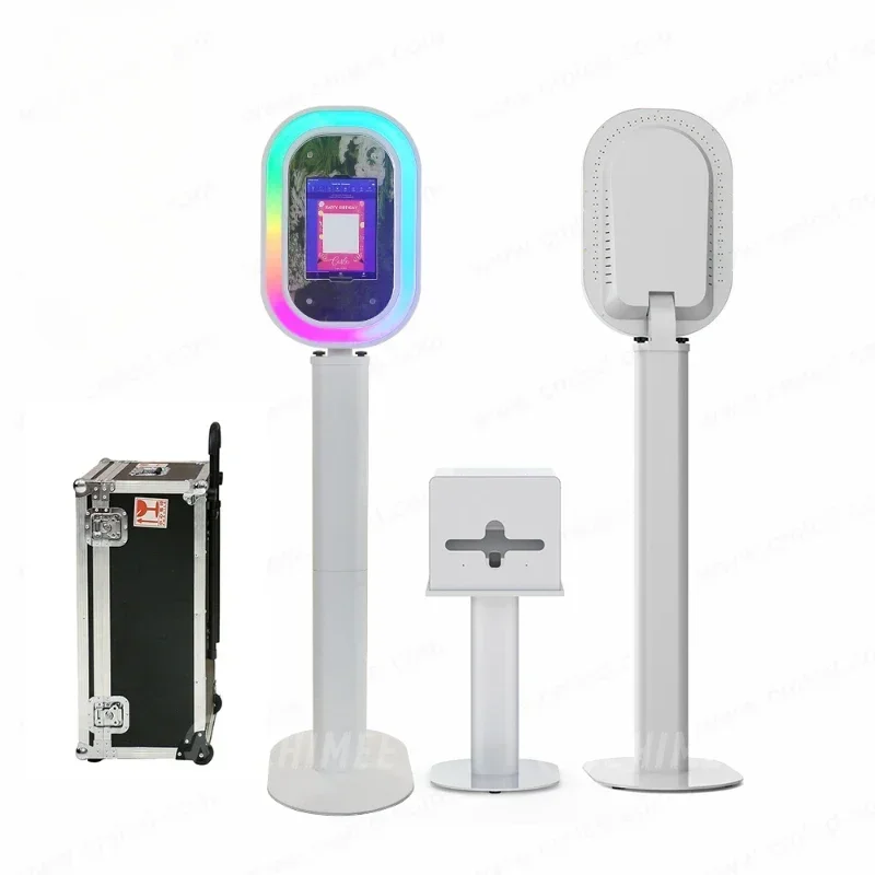 Hot Sales Portable Lightweight Photo Booth Aluminum Case Easy To Move And Set Up Mirror Photo Booth Without Tool Installation