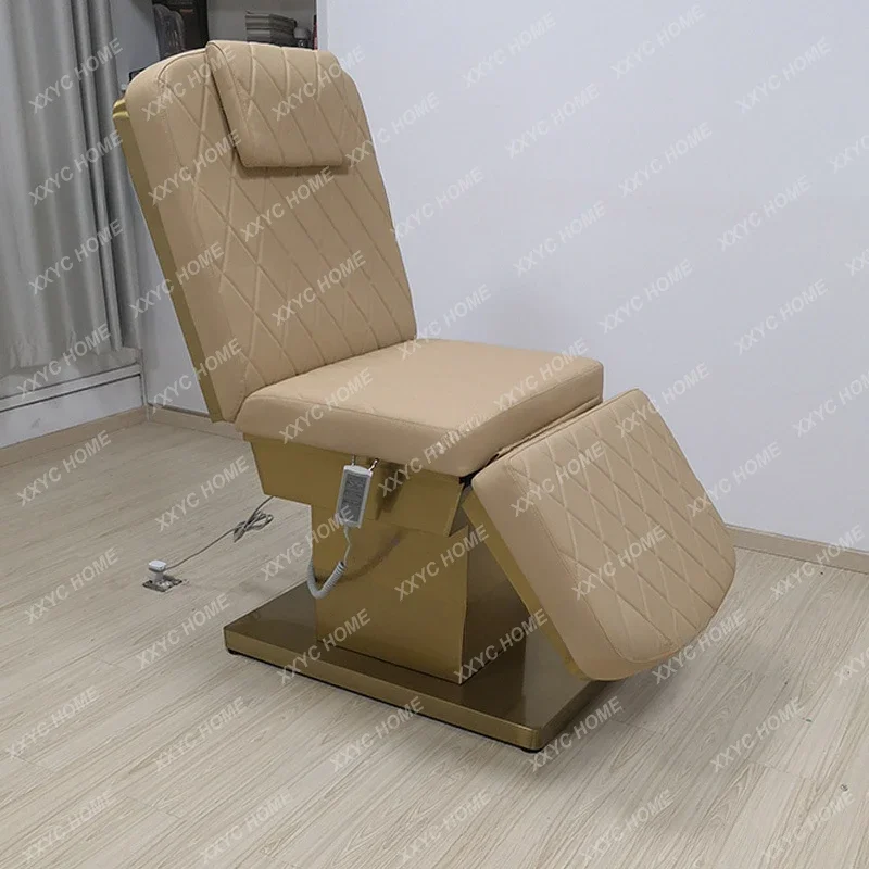 

Aesthetic Care Bed Adjustable Base Furniture for Nail Salon Pedicure Spa Cosmetic Pink Table Folding Massage Stretchers Lashists