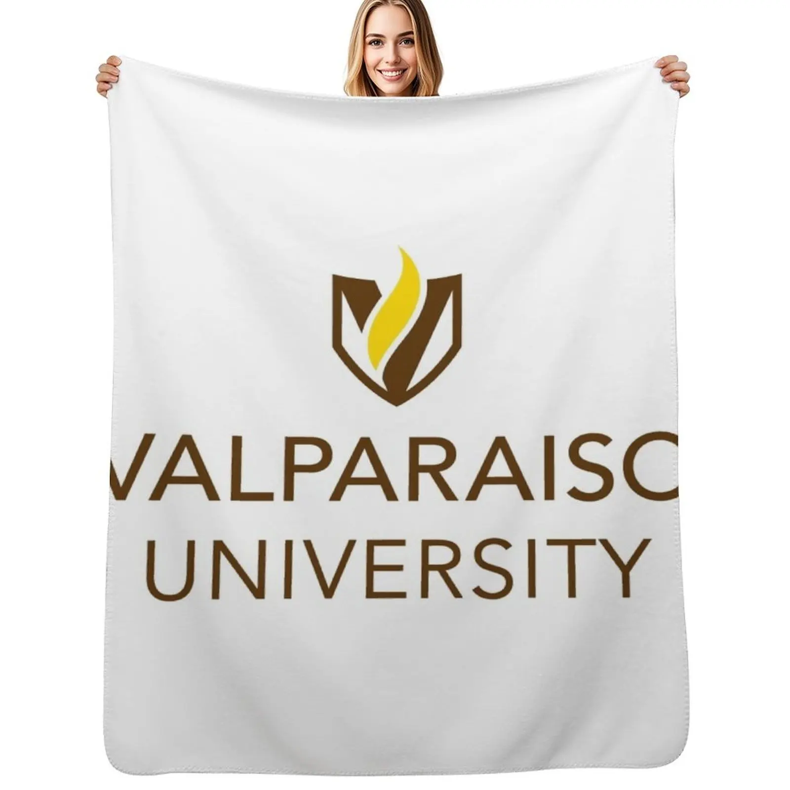 

Valparaiso College Throw Blanket Soft Home Decor Blanket for Couch Bedroom