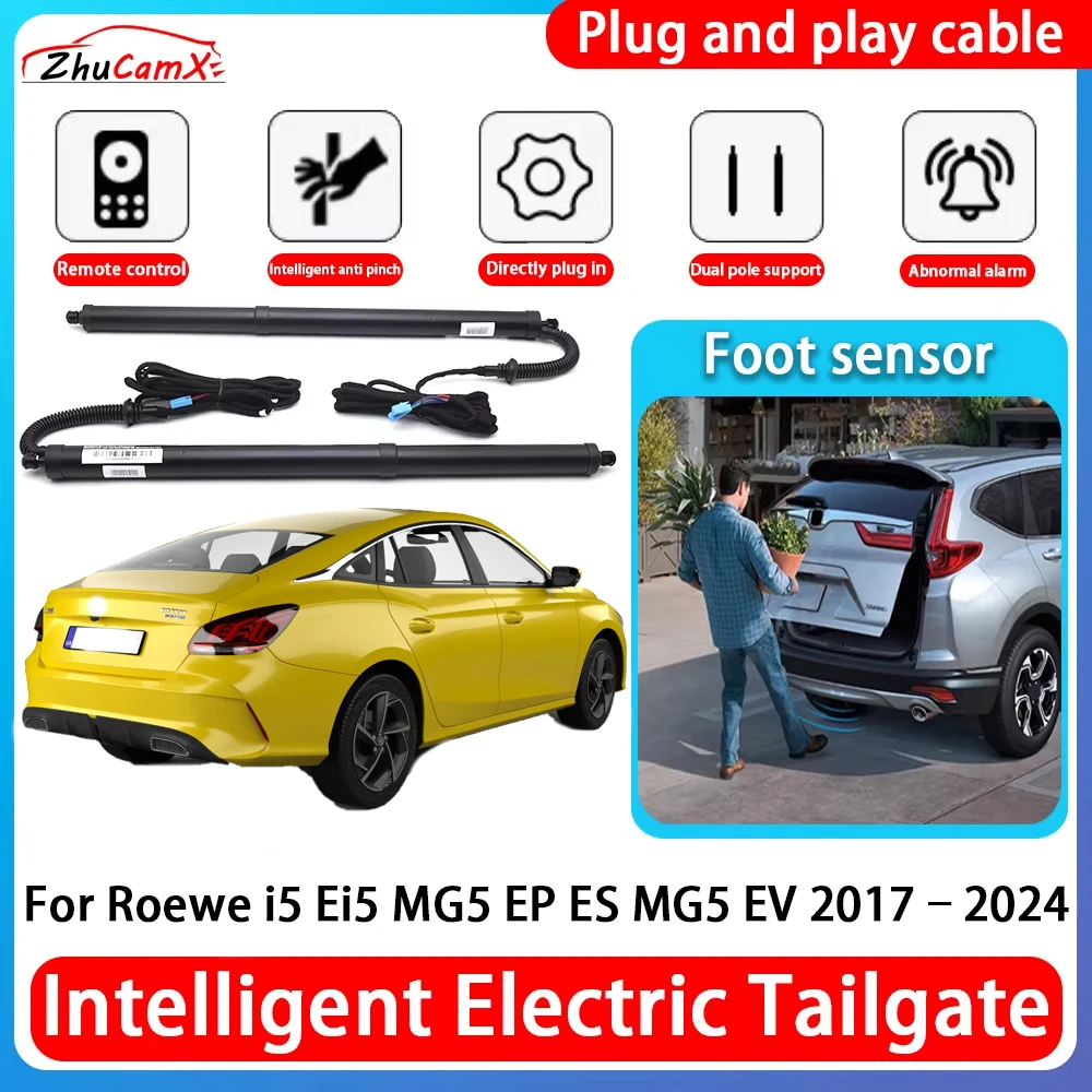 

ZhuCamX Car Power Trunk Electric Suction Tailgate Intelligent Tail Gate Lift Strut For Roewe i5 Ei5 MG5 EP ES MG5 EV 2017–2024