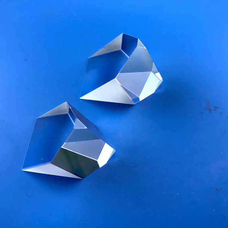 

Roof prism optical glass roof semi-pentagonal prism optical instrument quartz glass prism