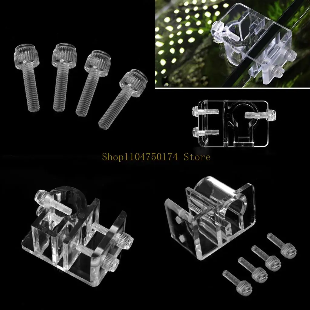 

Fish for Tank Hose Holder Acrylic Adjustable Pipe Clamp Holders Aquarium Hoses C top sale