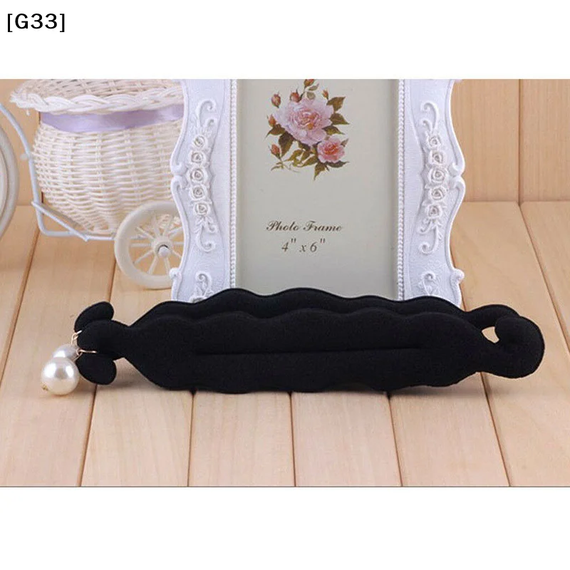 Magic Foam Sponge Donut Bun Maker Twist Hair Styling Curler Tool Easy Bun Hair Accessories For Women Girls[G33] - view 4