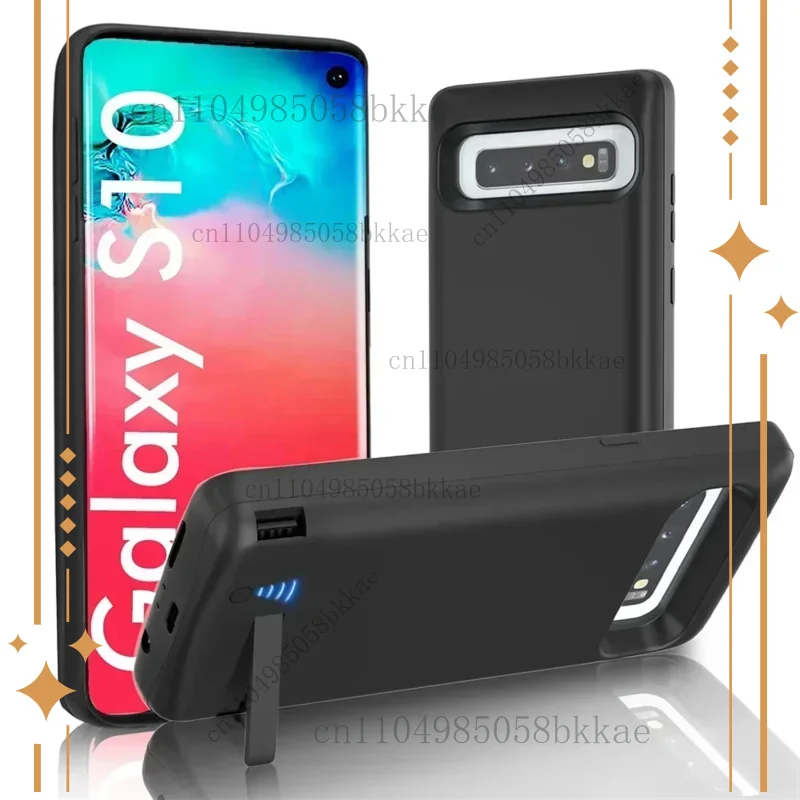

Чехлы для зарядных устройств емкостью 20000 мАч для Samsung Galaxy S10 S10e, силиконовый противоударный чехол для аккумулятора, тонкий внешний аккумулятор для Samsung S10 Plus