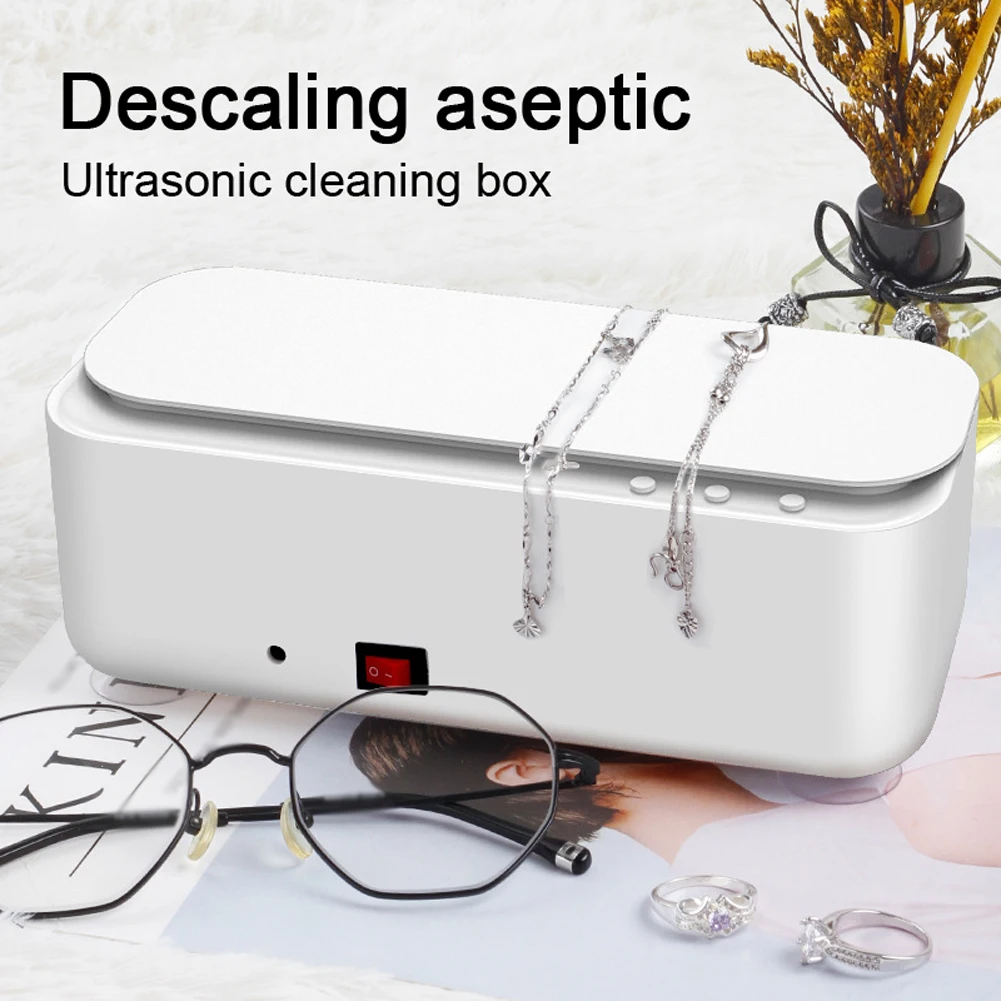 45kHz High-frequency Cleaning Machine Jewelrys Makeup Brush Glasses Ultrasonics Cleaning Tool Office Household Electric Cleaner