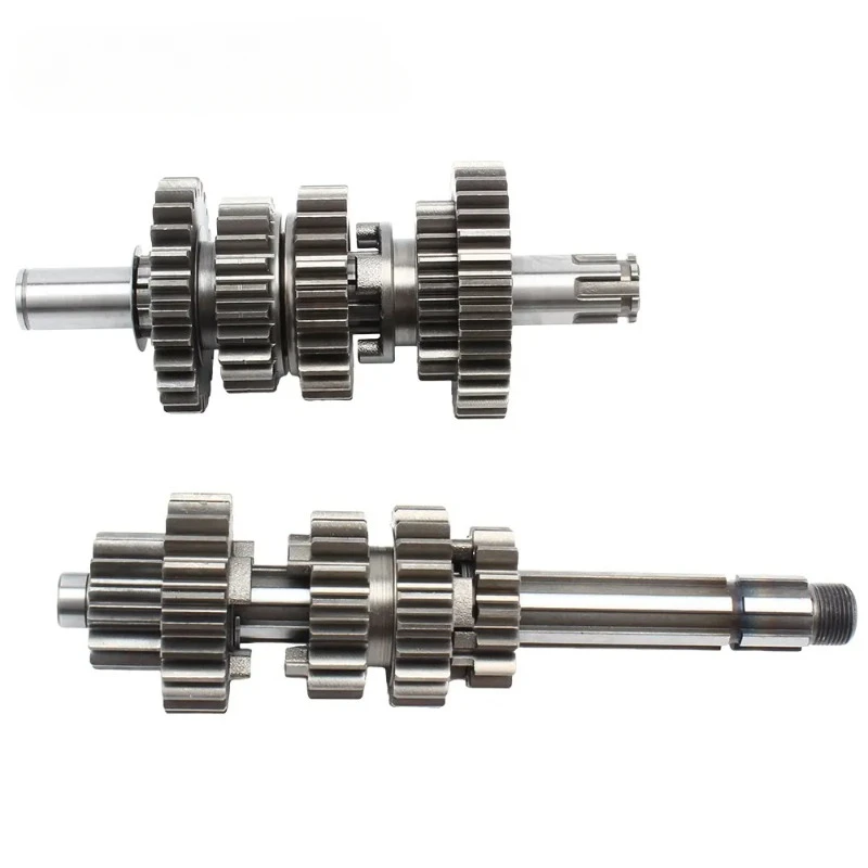 Motorcycle Gear Box Main Counter Shafts For Zongshen 2V Z190 190cc Pit Dirt Bike the engine code No.: ZS1P62YML-2