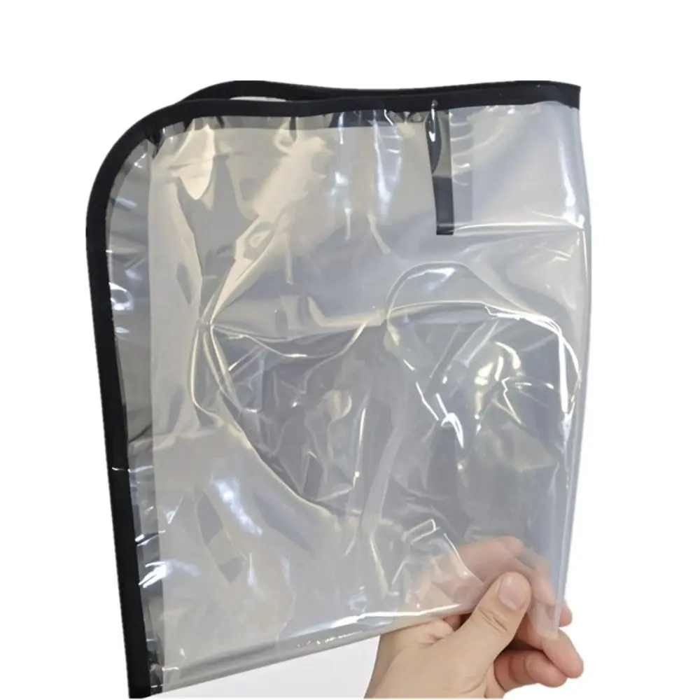 Universal Salon Chair Cover Washable Waterproof Hairdressing Chair Protectors Clear PVC Dustproof Barber Chair Covers