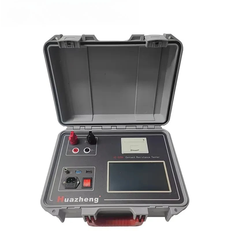 Huazheng HZ-5200 Portable 200A Contact Resistance Test Set for Circuit Breaker Testing