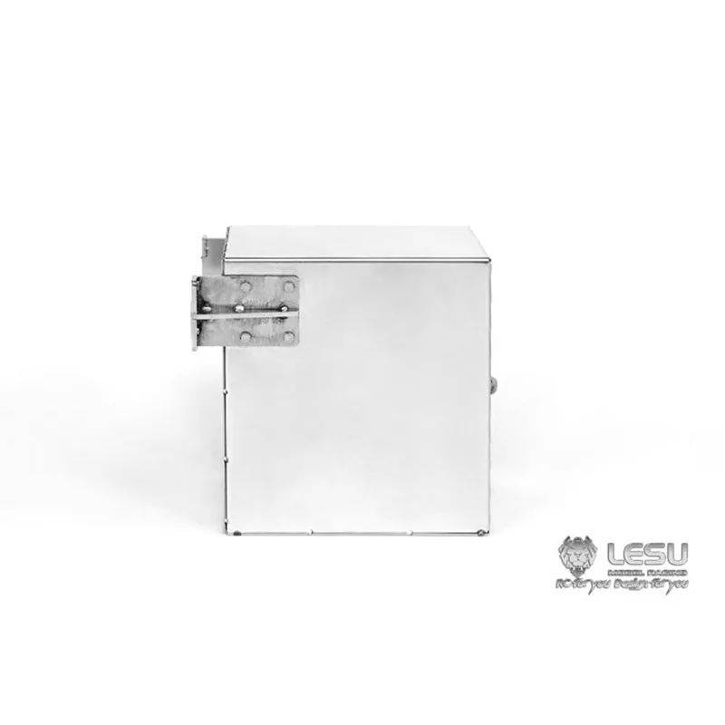 

LESU RC Parts Metal Tool Box for 1/14 RC Tractor Truck Dumper Remote Control Tamiyaya DIY Model Car Accessories TH04726