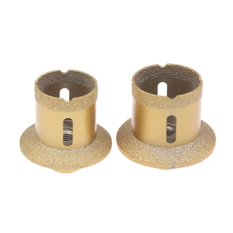 New！M10 Brazed Diamond Washbasin Core Drill Bit Hole Opener Table Basin Tool For Granite Marble Tile Drilling Cutter