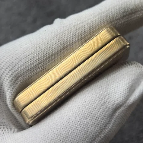 GD Tang Dou EDC Square Candy Brand Promotion GD Copper Horse Square Candy B Fingertip Gyroscope Stress Relief Toy