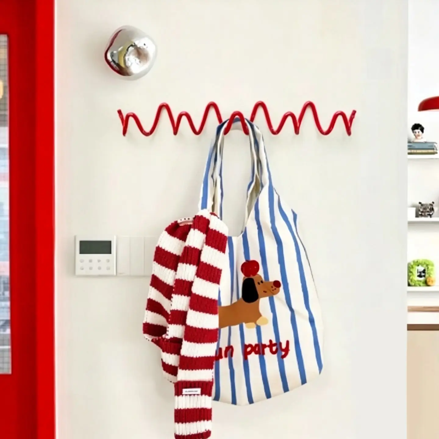 Dopamine hook Powerful household bathroom Kitchen bathroom porch Wall hook No punching hat coat hook