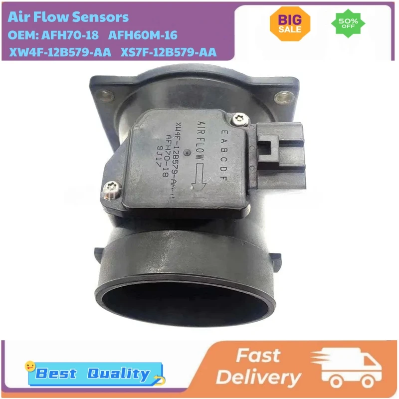 

Оригинальные датчики расхода воздуха AFH70-18 AFH60M-16 XW4F-12B579-AA XS7F-12B579-AA для Ford Crown Victoria Mercury Grand Marquis Lincoln