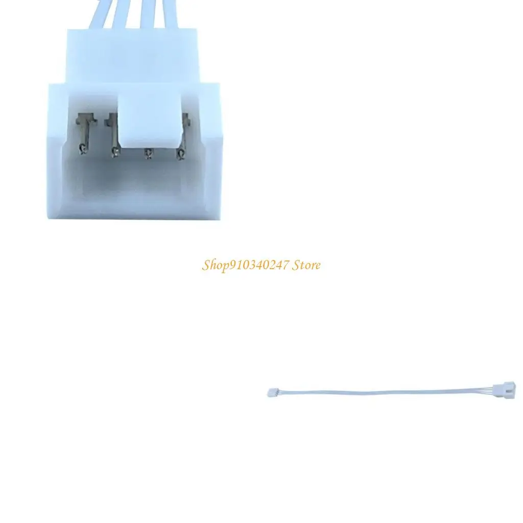 

Q22A Прочный 4-контактный удлинительный кабель питания вентилятора процессора для плавной интеграции в профессиональные сборки