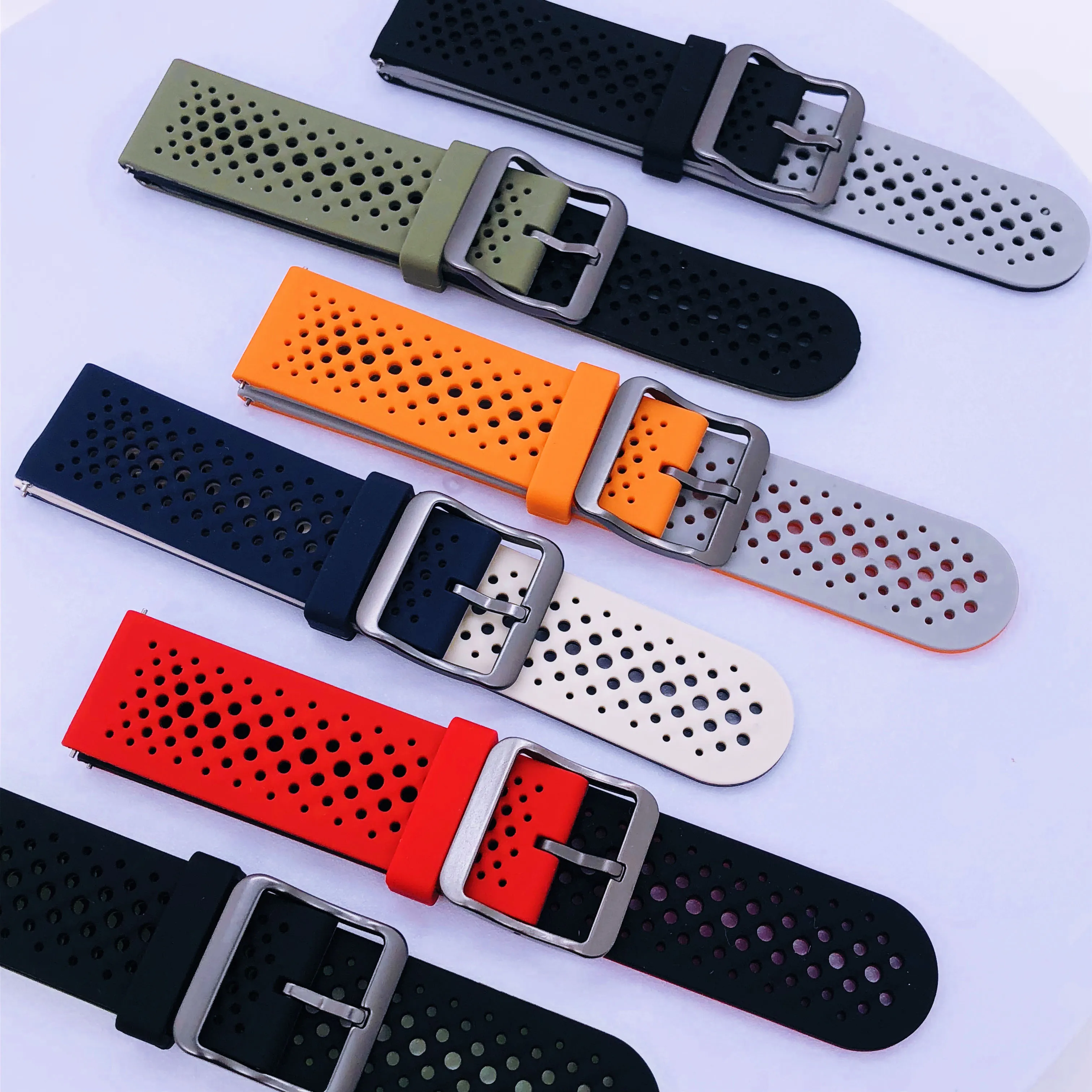 22 مللي متر الرياضة حزام ساعة سيليكون ل Garmin Venu 3 2 Vivoactive 4 Forerunner 965 955 945 935 استبدال حزام ساعة اكسسوارات