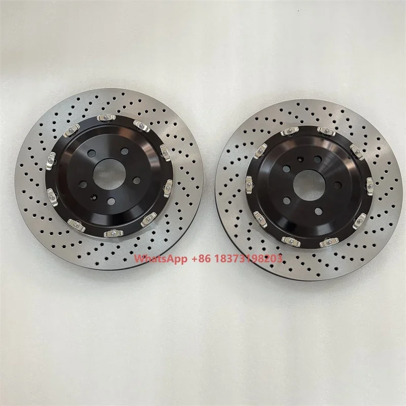 

Jekit New Auto Brake Disc 380 X 36mm D70 Black Anodised Floating Front Disc Pair for RS5 B9 Model Land Cruiser 200 Rear