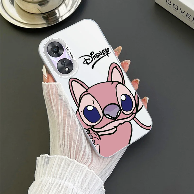 Disney Handsome Stitch For OPPO Realme 5 8 10 11 i Pro C 2 15 20 21 31 33 35 53 55 9i Colorful Phone Case Funda Silicone Cover