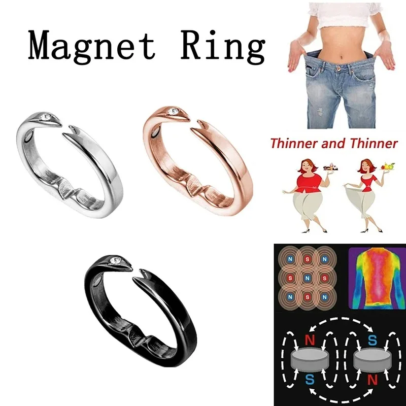 Magnetic Therapy Slimming Tail Ring Lymphatic Drainage Energy Wellness Ring Anti Snoring Device Sleep Aid Blood Sugar Control