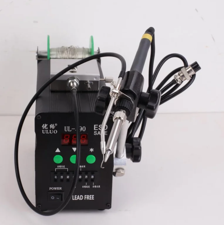 Automatic self-feeder high power 150W digital soldering iron station