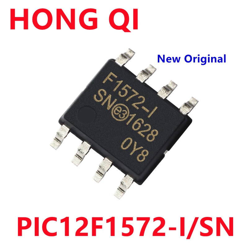 5pcs/lot New Original PIC12F1572-I/SN PIC12F1572-I 12F1572 MCU 8BIT 3.5KB  SOP-8 IC  In Stock