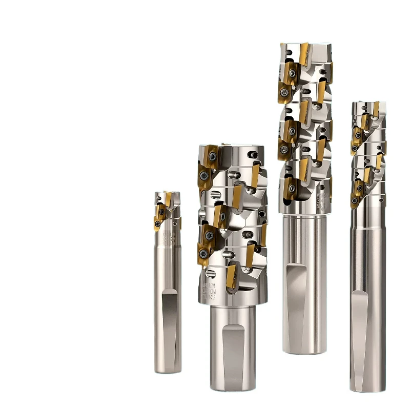 BAP300R 400R Corn Milling Cutter Bar Straight Shank Rough Corn Milling Cutter Head Rough Leather Cutter  APMT1135 APMT1604