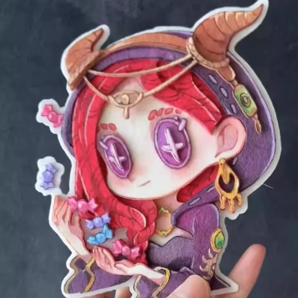 Подвеска из периферийного нетканого материала «Identity V» «Прост», декоративный брелок для сумки с высоким уровнем внешнего вида