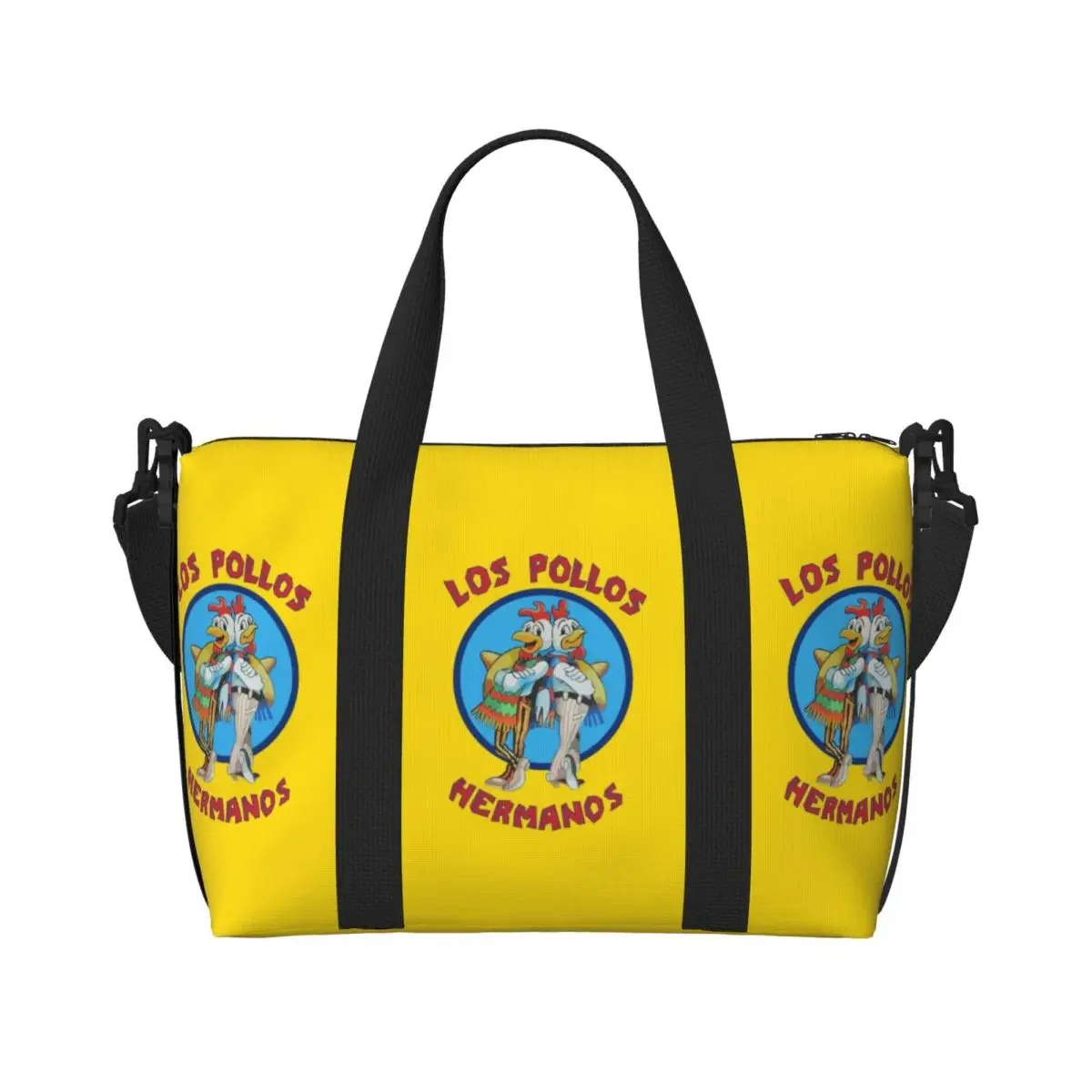 Изготовленная на заказ сумка-тоут для женщин, большая вместимость Hermanos, пляжные дорожные сумки для спортзала