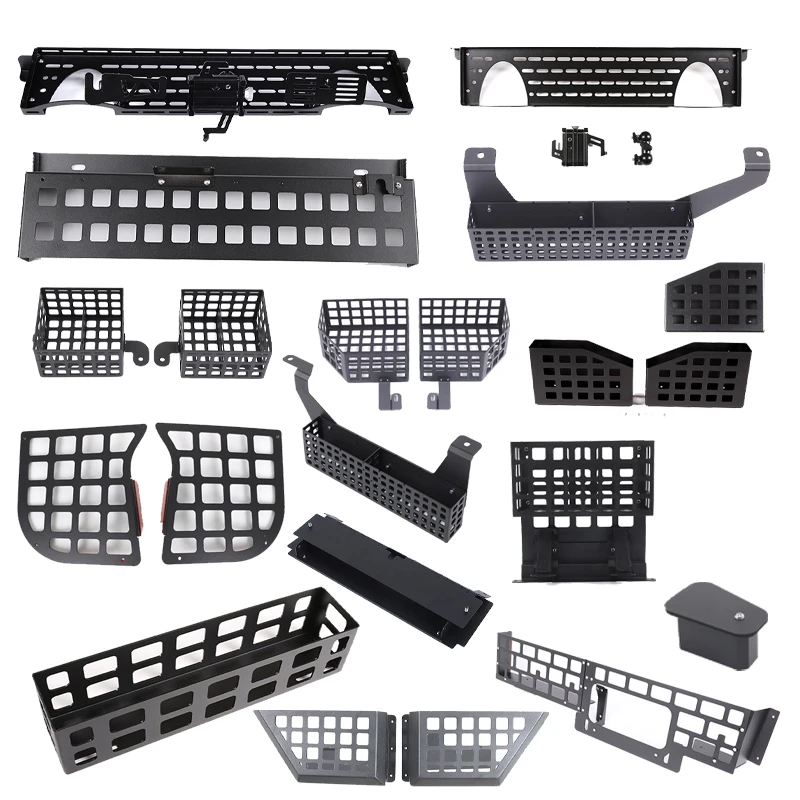 

Car multifunctional storage rack modified storage space Storage Expansion Rack Fit for Land Rover Defender 90 110 2004-2018