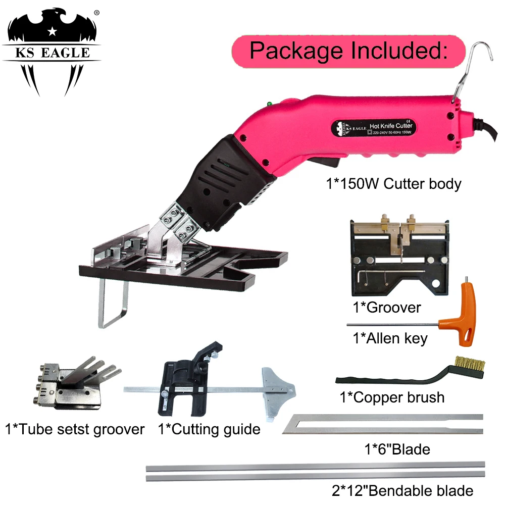 150W 110V / 230V Electric EPS Foam Polystyrene Cutting Machine Foam Cutter Heat Knife Portable Styrofoam Cutter Hot Wire Cutter