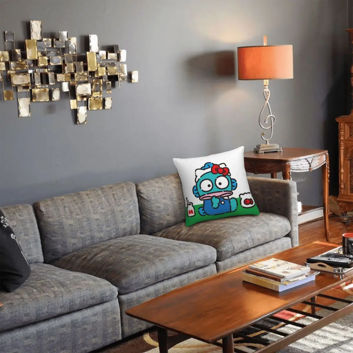 Hangyodon المخدة الطباعة النسيج غطاء الوسادة هدية كيس وسادة غطاء المنزل دروبشيبينغ 40*40 سنتيمتر